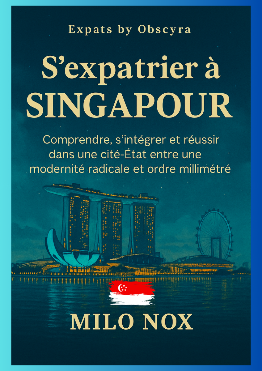 Couverture du guide expat de Milo Nox sur Singapour