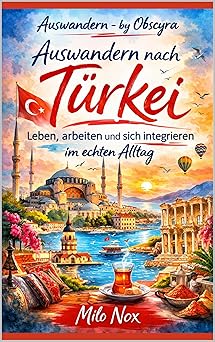 Couverture du guide expat en allemand Auswandern nach Türkei de Milo Nox
